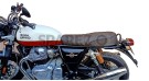 Royal Enfield GT Continental and Interceptor 650cc Dual Genuine Leather Seat Dark Brown - SPAREZO